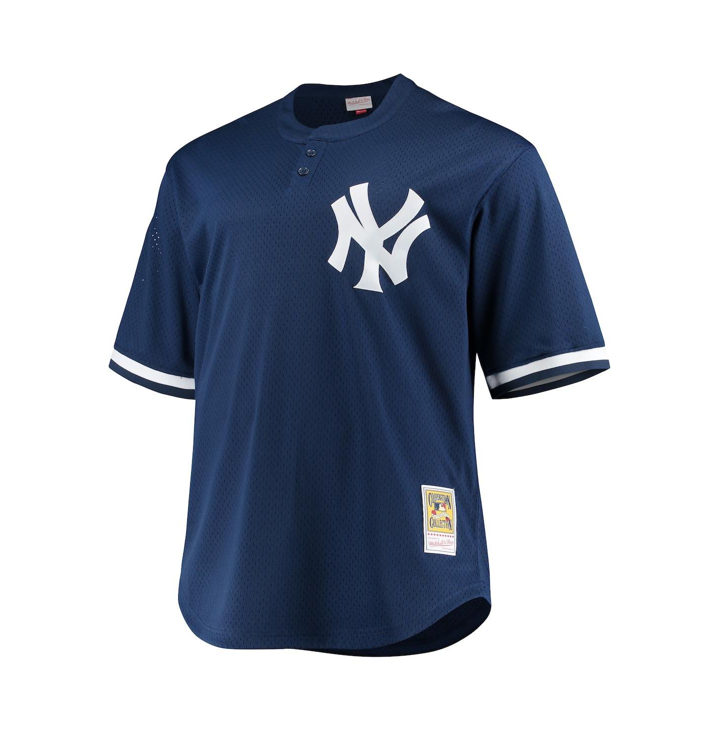 Мужское джерси Mitchell & Ness Derek Jeter New York Yankees Big and Tall Batting, Navy — фото 3