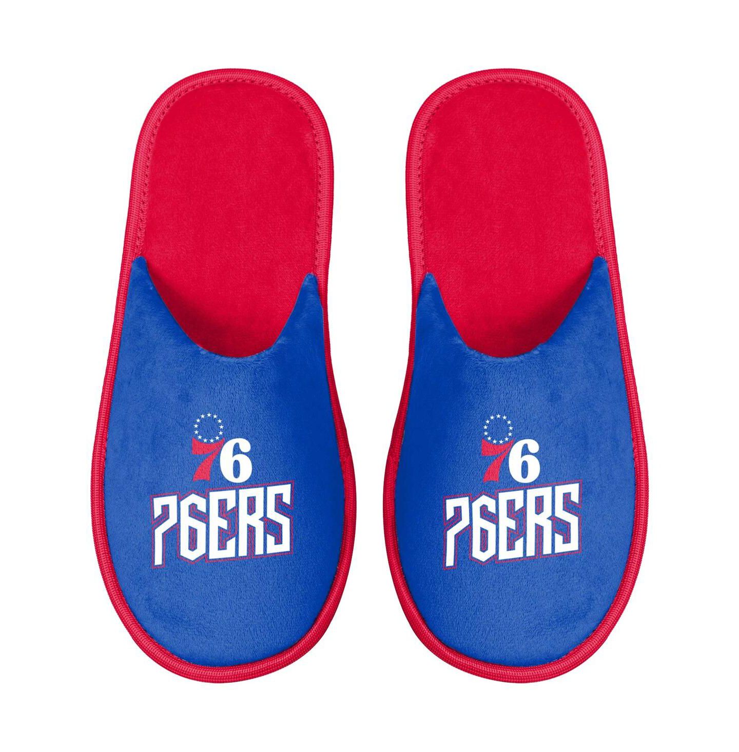 Мужские тапочки FOCO Philadelphia 76ers Scuff Slide Slippers — фото 4