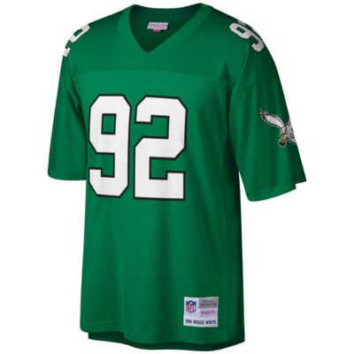 Men's Reggie White Kelly Green Philadelphia Eagles Legacy Replica Jersey