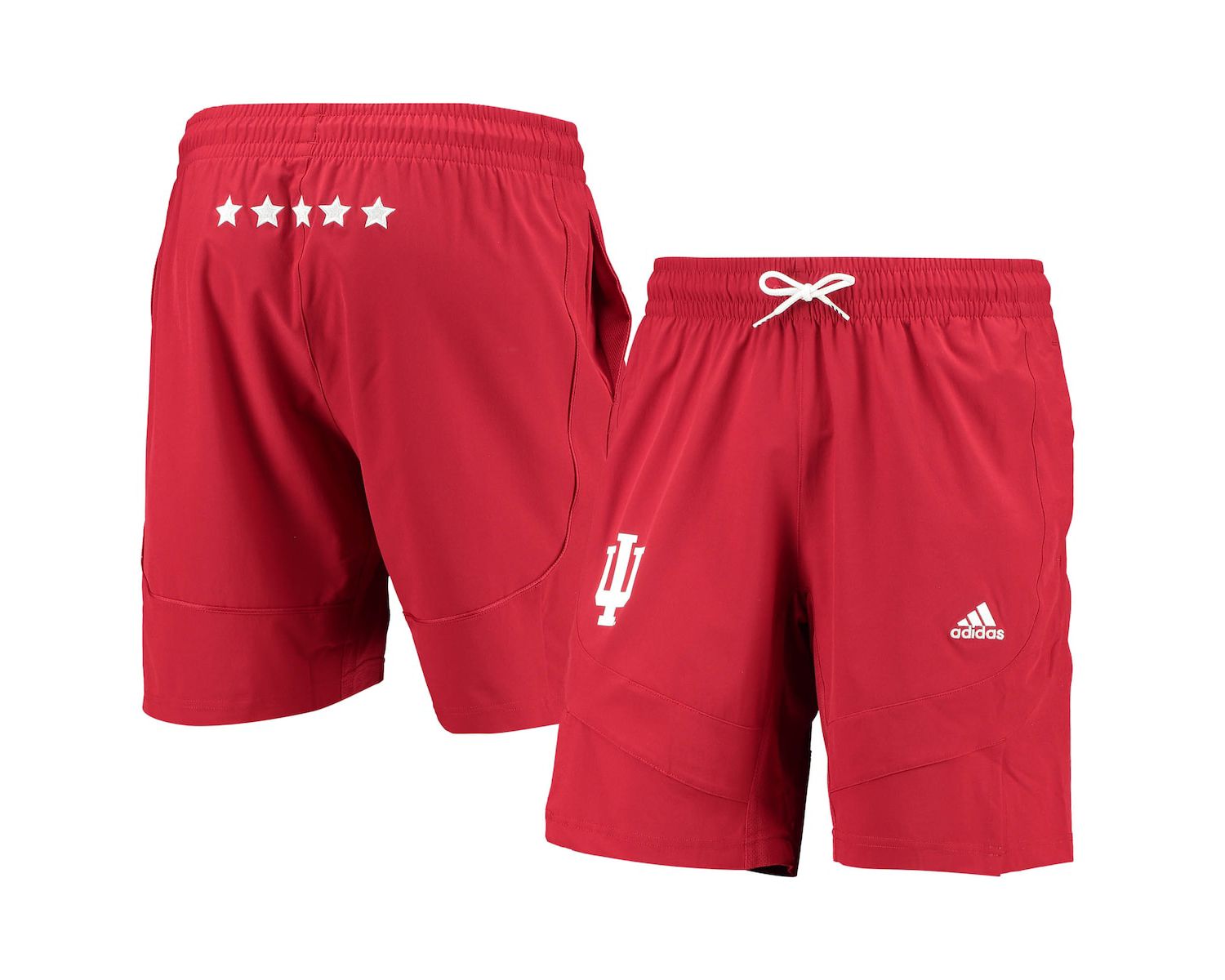Men's Crimson Indiana Hoosiers Swingman AEROREADY Basketball Shorts