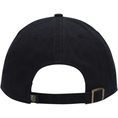 '47 Men's Black Vegas Golden Knights Clean Up Adjustable Hat
