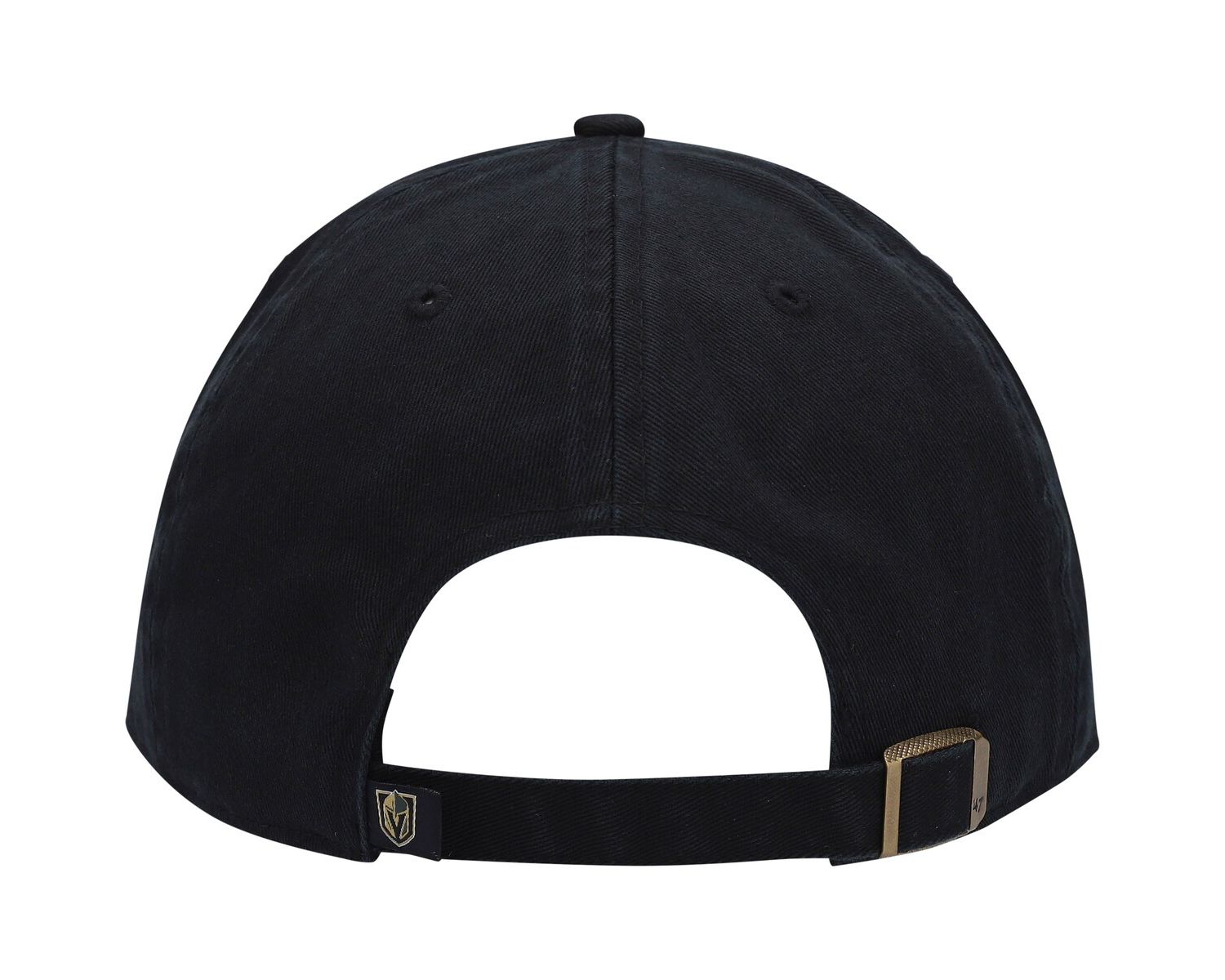'47 Men's Black Vegas Golden Knights Clean Up Adjustable Hat
