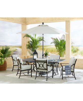 Agio - Holland Outdoor 7pc Dining Set, Created for Macy's