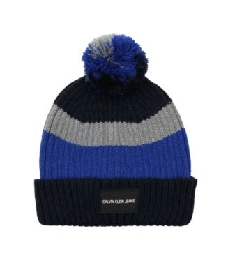 calvin klein pom pom hat