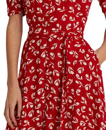 Oasis red boat online dress