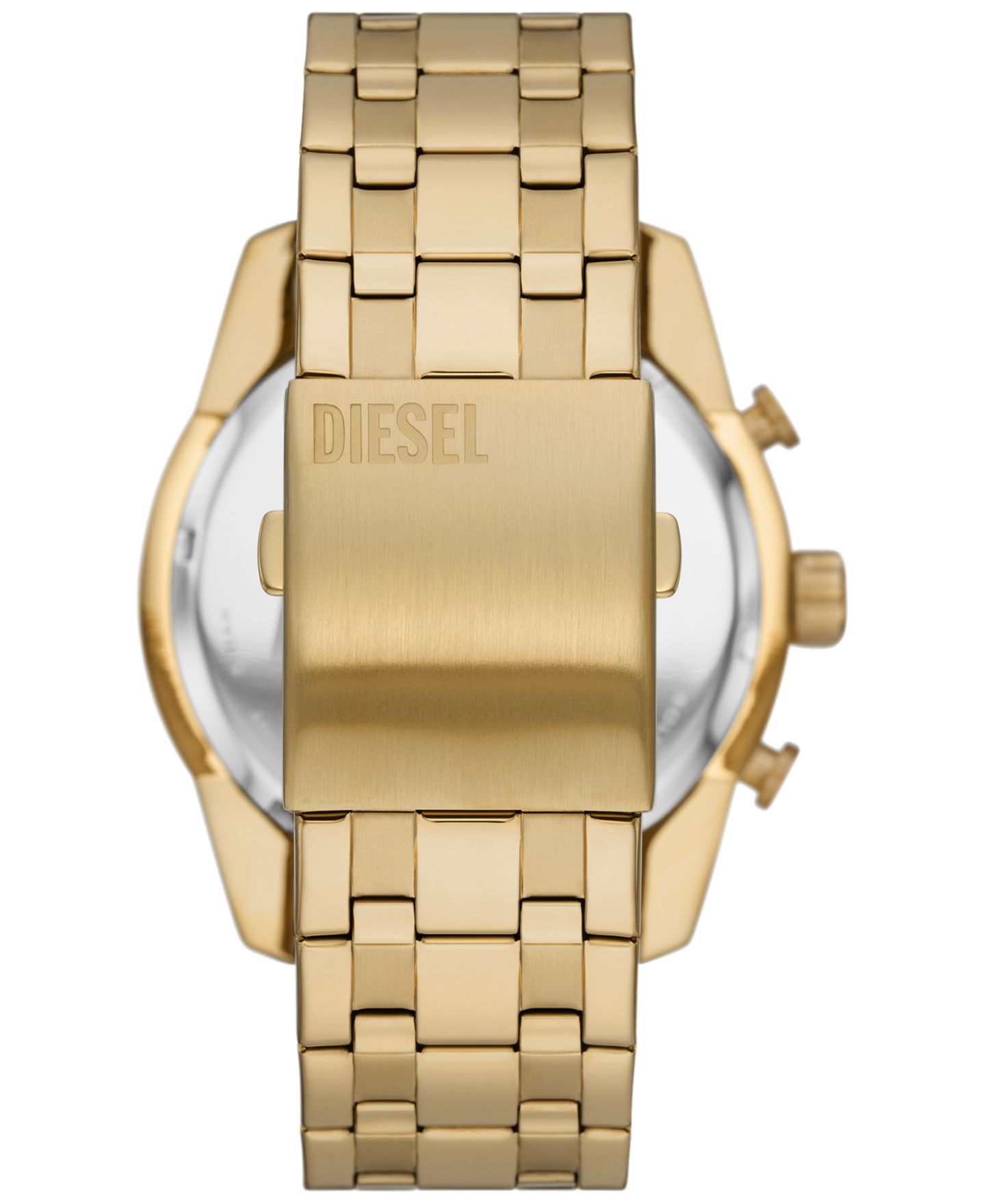 Мужские часы Diesel Chronograph Split Gold-Tone Stainless Steel Bracelet Watch 51mm — фото 3