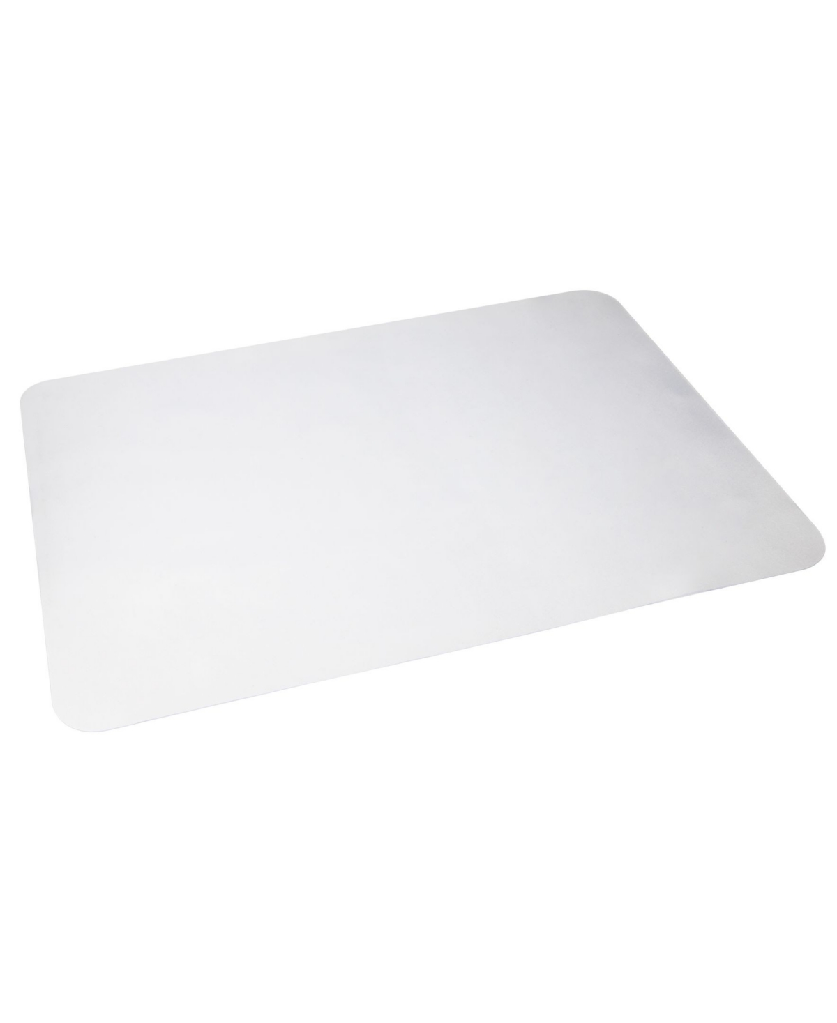 Floor Protection Mat, Office Pad for Rolling Chairs, Rectangular Shape, Designed for Hard Surfaces Only - Clear