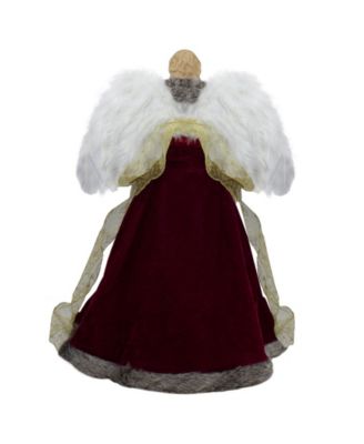 18" Angel in a Dress Christmas Tree Topper
