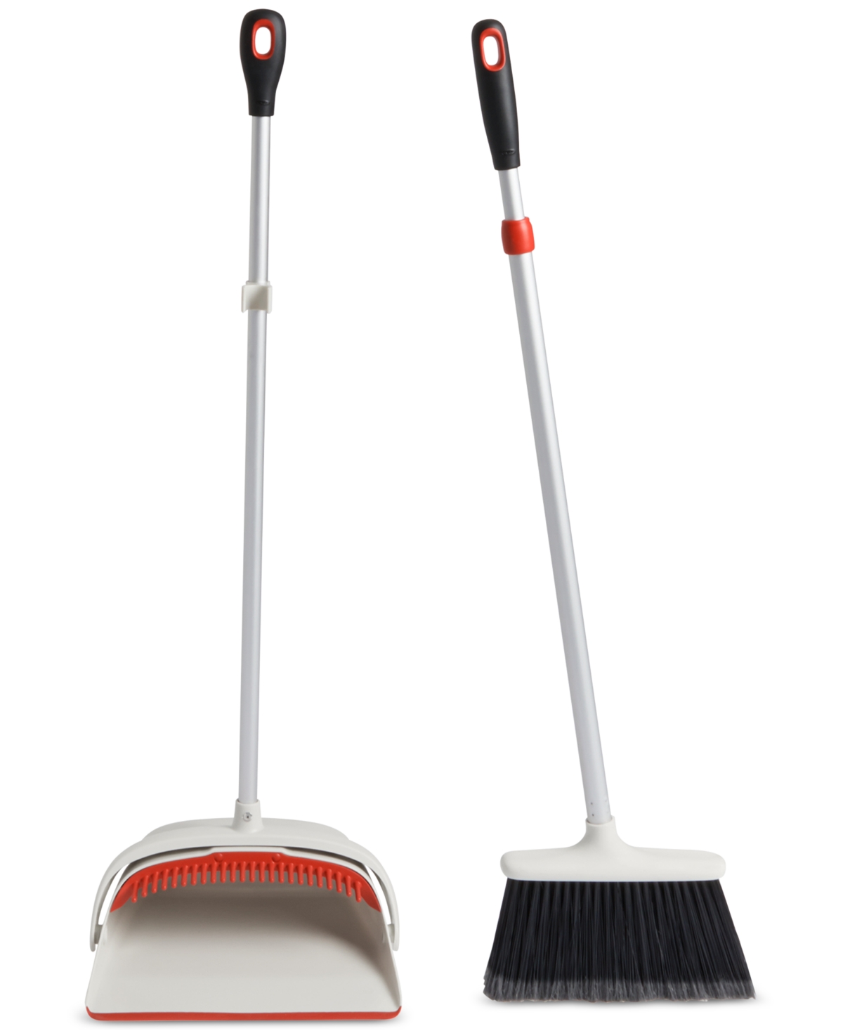 Good Grips Large Sweep Set with Extendable Broom - White