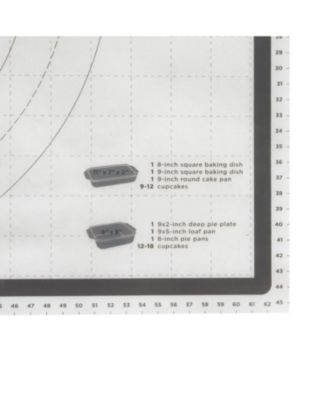 Truebake Silicone Pastry Mat with Reference Marks