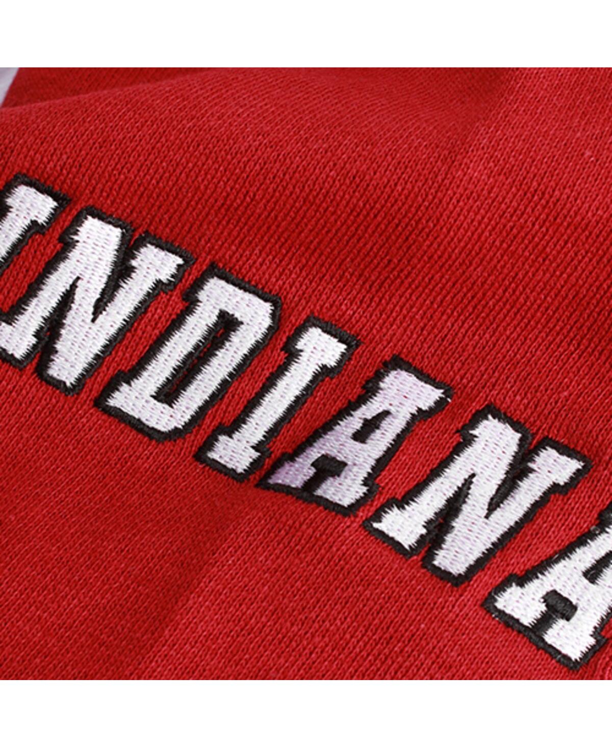 Stadium Athletic Big Boys Indiana Hoosiers Big Logo Pullover Hoodie In Charcoal