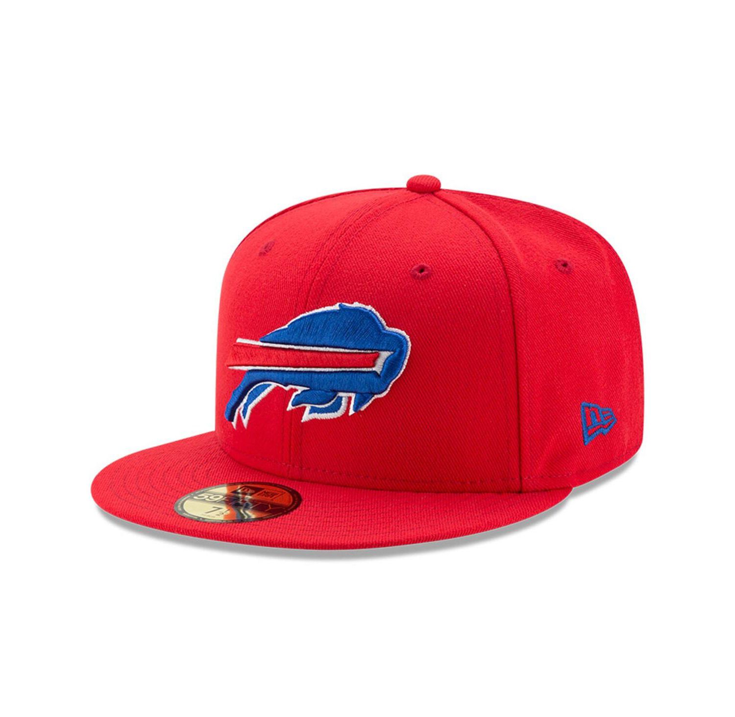 Men's Red Buffalo Bills Omaha 59FIFTY Fitted Hat