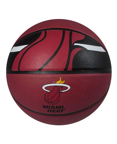 Spalding Miami Heat Size 7 Courtside Basketball