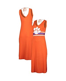 Women's Orange Clemson Tigers Opening Day Maxi Dress