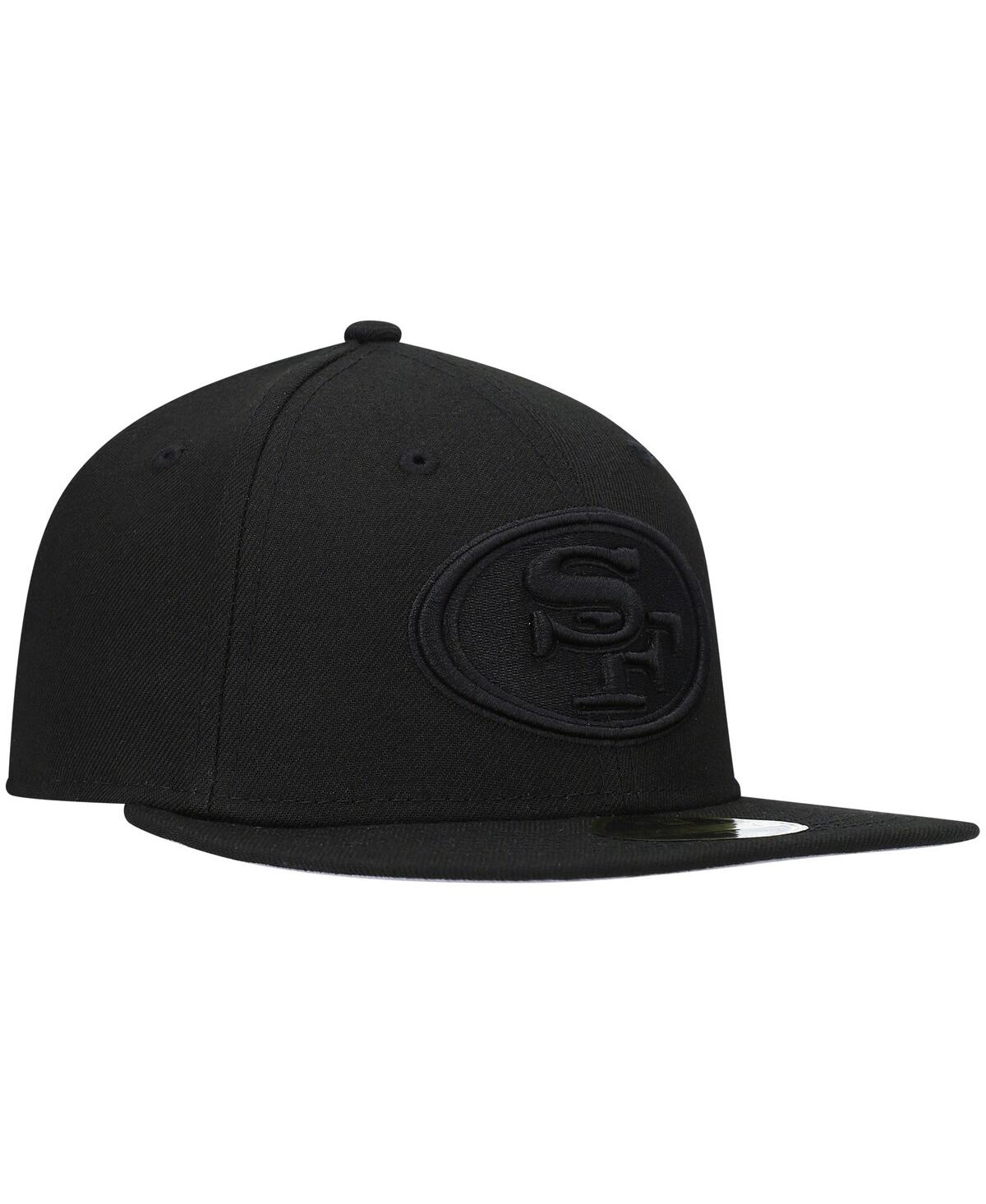 Men's Black San Francisco 49ers on Low Profile 59FIFTY Ii Fitted Hat