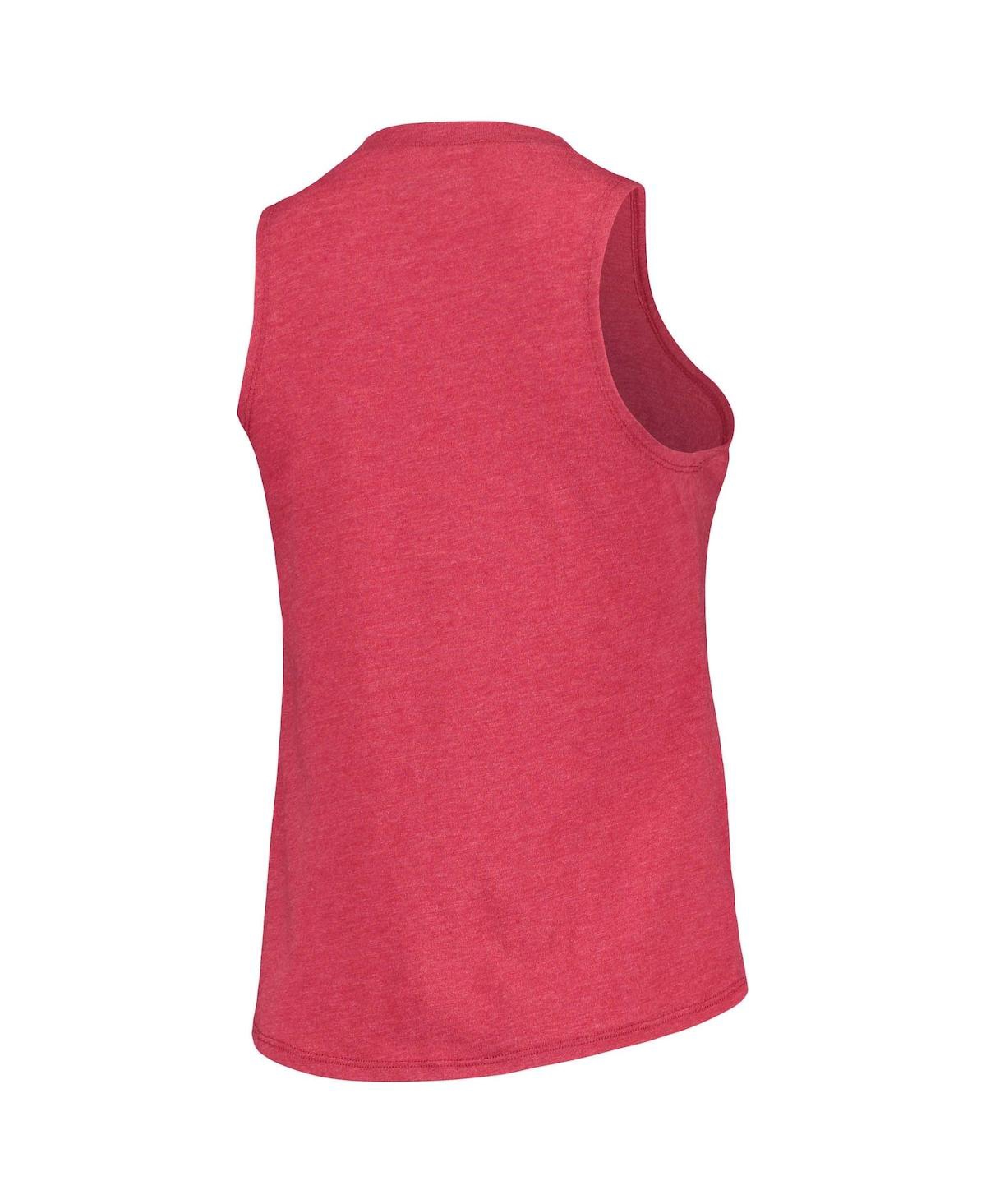 Concepts Sport Women's Crimson, Charcoal Washington State Cougars Team Tank Top And Pants Sleep Set In Crimson,charcoal