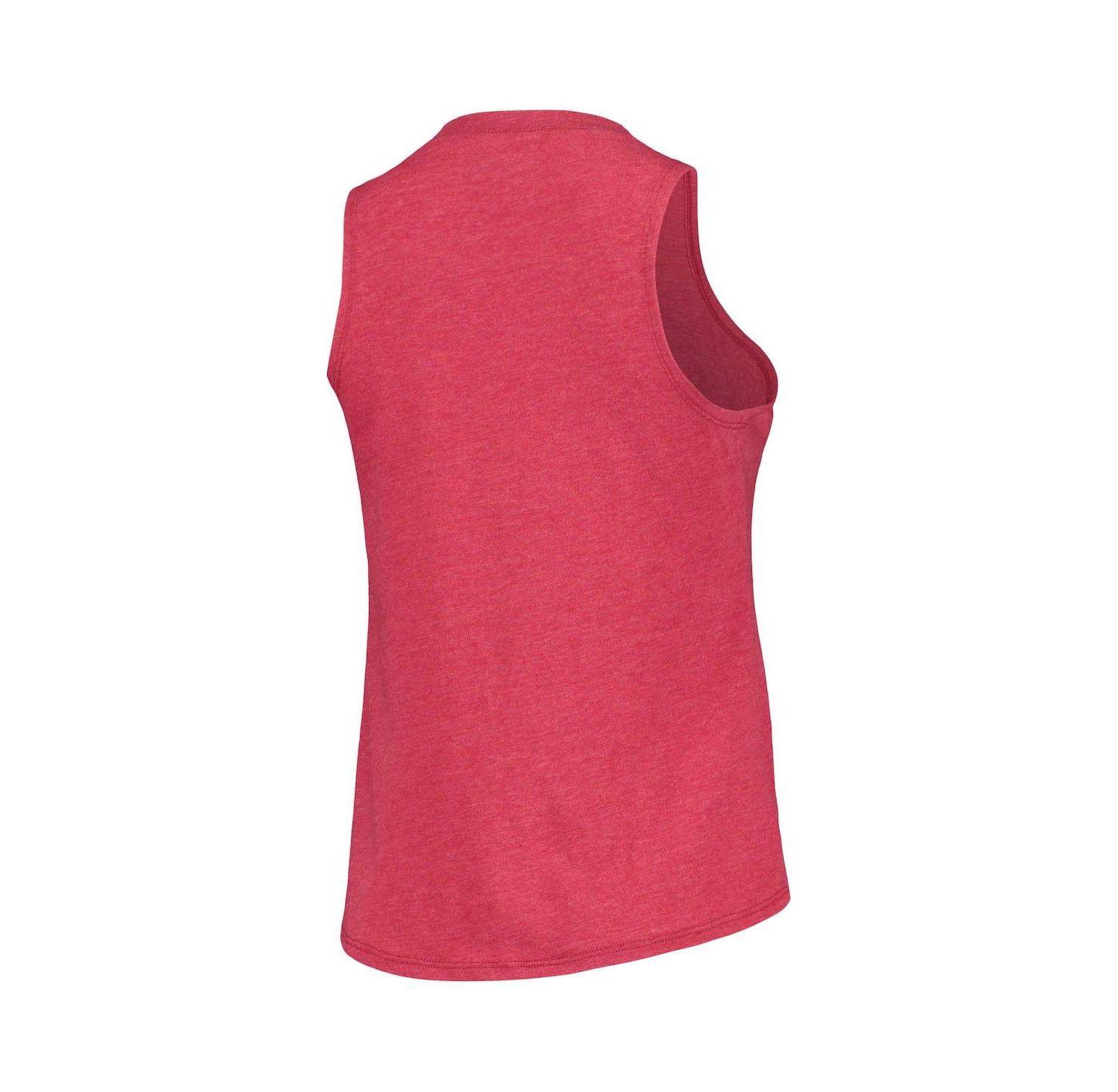 Women's Crimson, Charcoal Oklahoma Sooners Team Tank Top and Pants Sleep Set