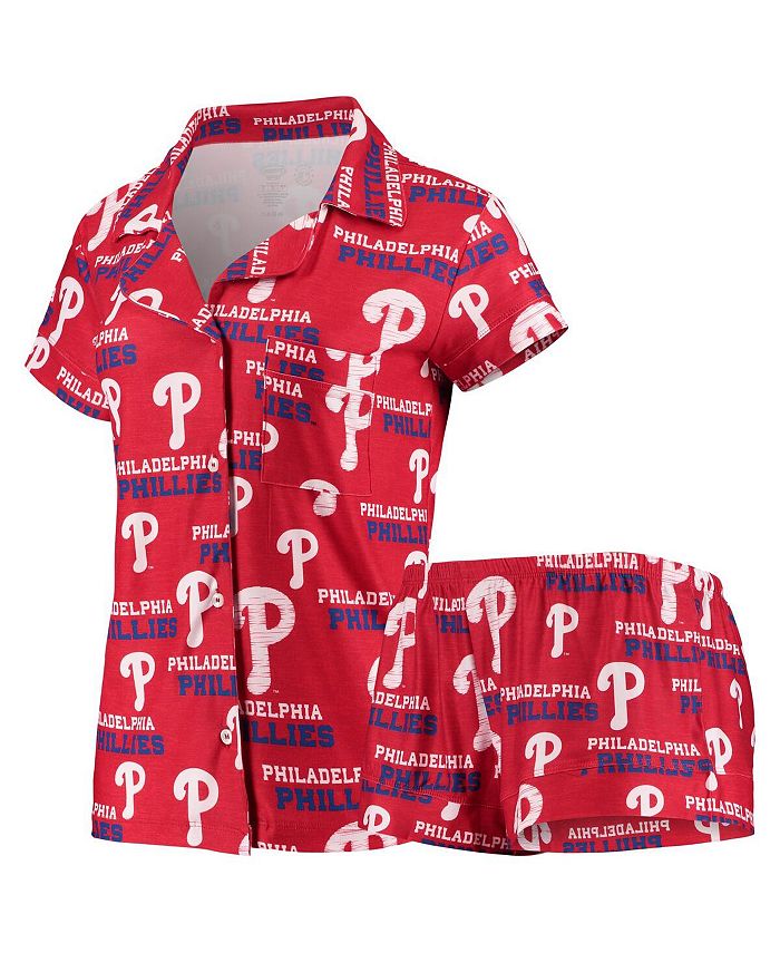 Women's Philadelphia Phillies Heathered Charcoal/Red Plus Size