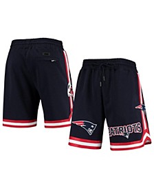 Men's Navy New England Patriots Core Shorts
