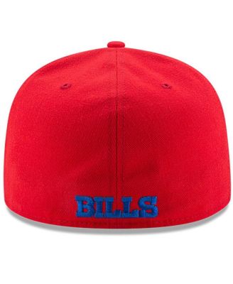 Men's Red Buffalo Bills Omaha 59FIFTY Fitted Hat