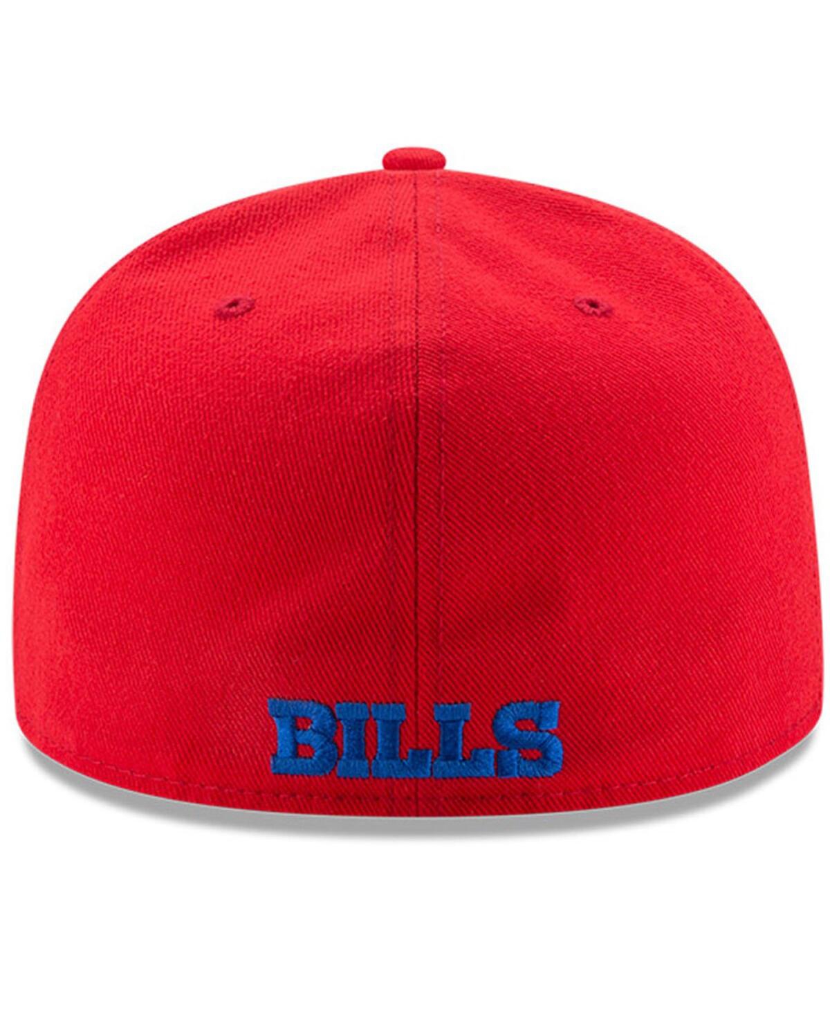 Men'sBuffalo Bills Omaha 59FIFTY Fitted Hat - Red