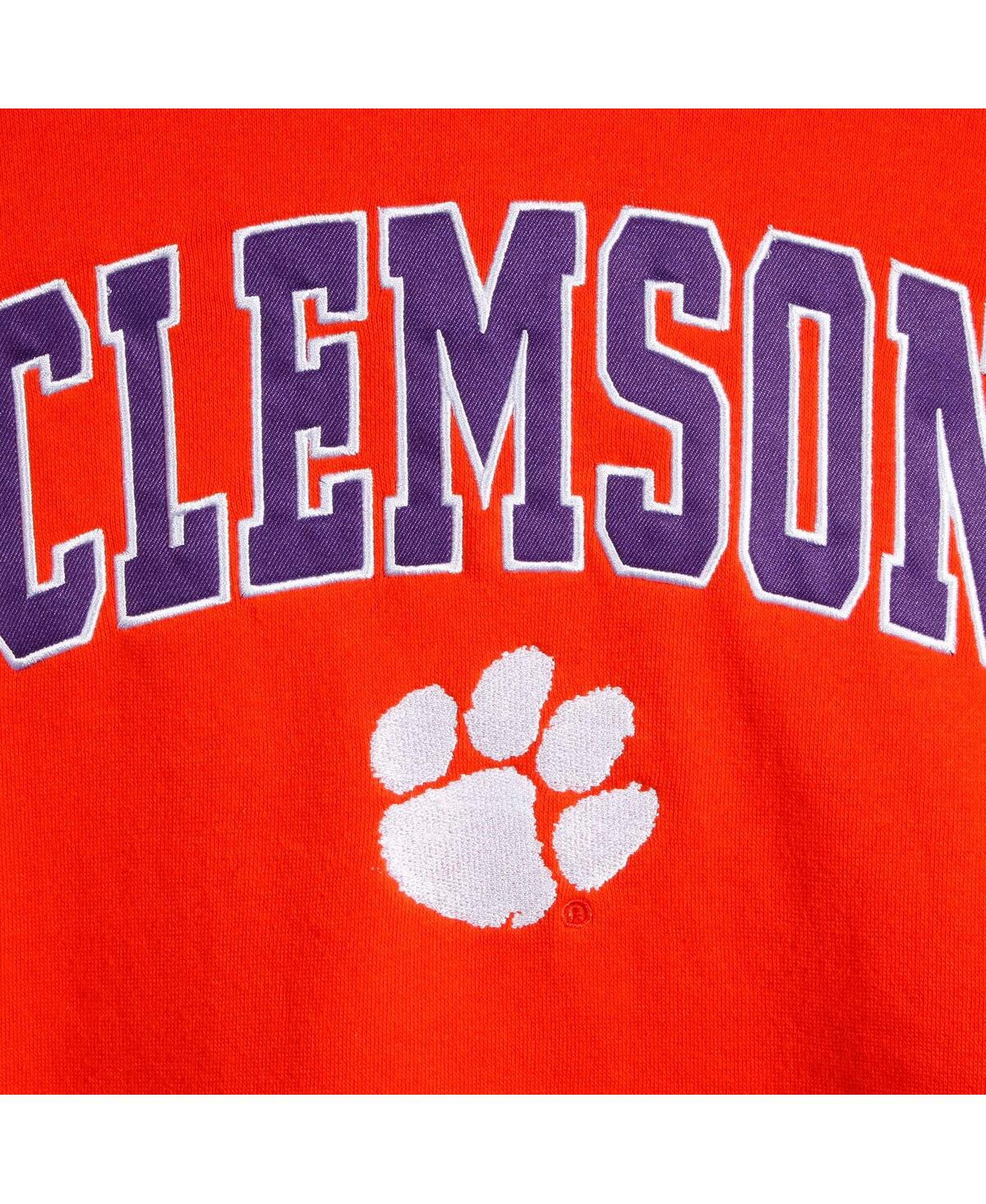 Big BoysClemson Tigers 2-Hit Team Pullover Hoodie - Orange
