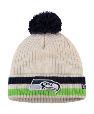 Seattle Seahawks Retro Cuffed Knit Hat 