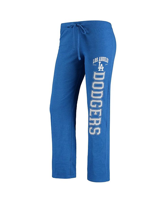 Concepts Sport Women's Royal, Heathered Gray Los Angeles Dodgers ...