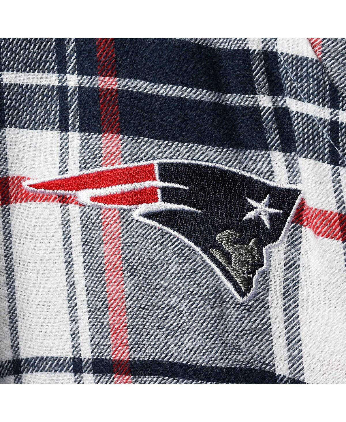 Concepts Sport Women's Navy, Red New England Patriots Accolade Flannel Pants In Navy,red