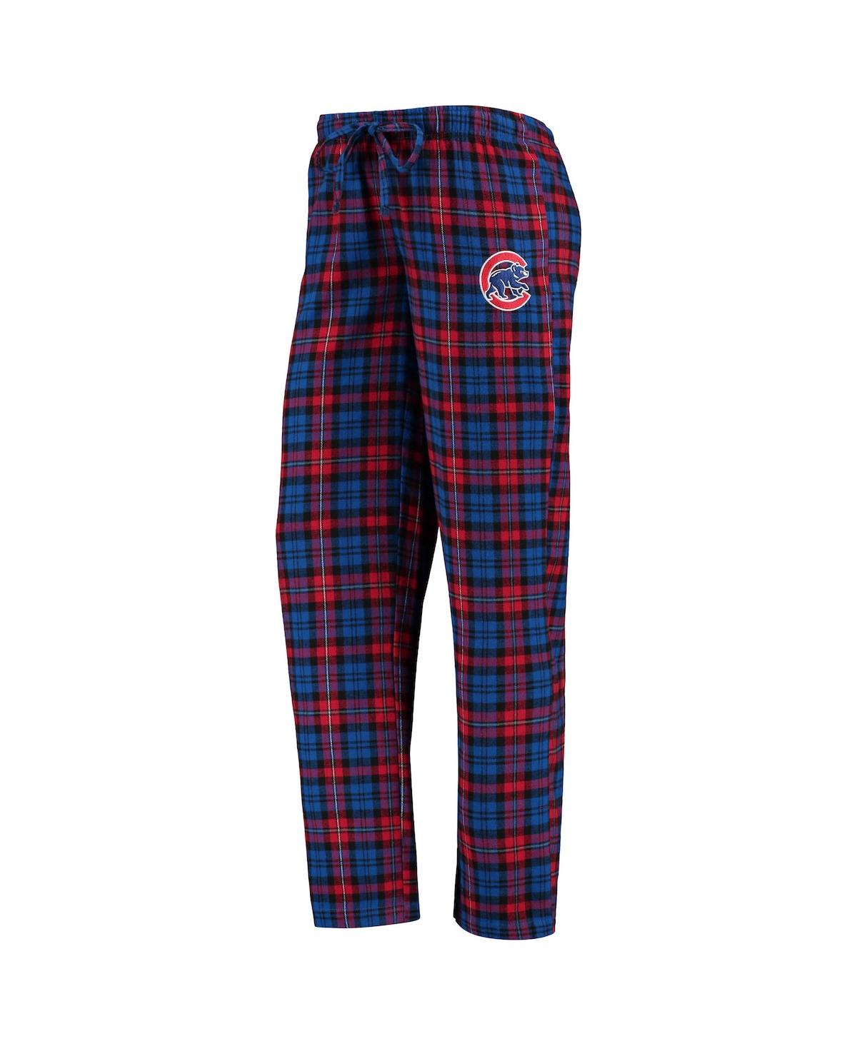 Concepts Sport Women's Royal, Red Chicago Cubs Lodge T-shirt And Pants Sleep Set In Royal,red