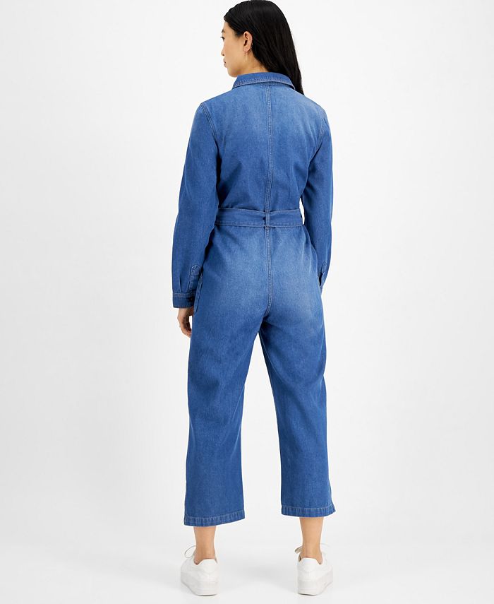 OAT Denim Jumpsuit Macy's
