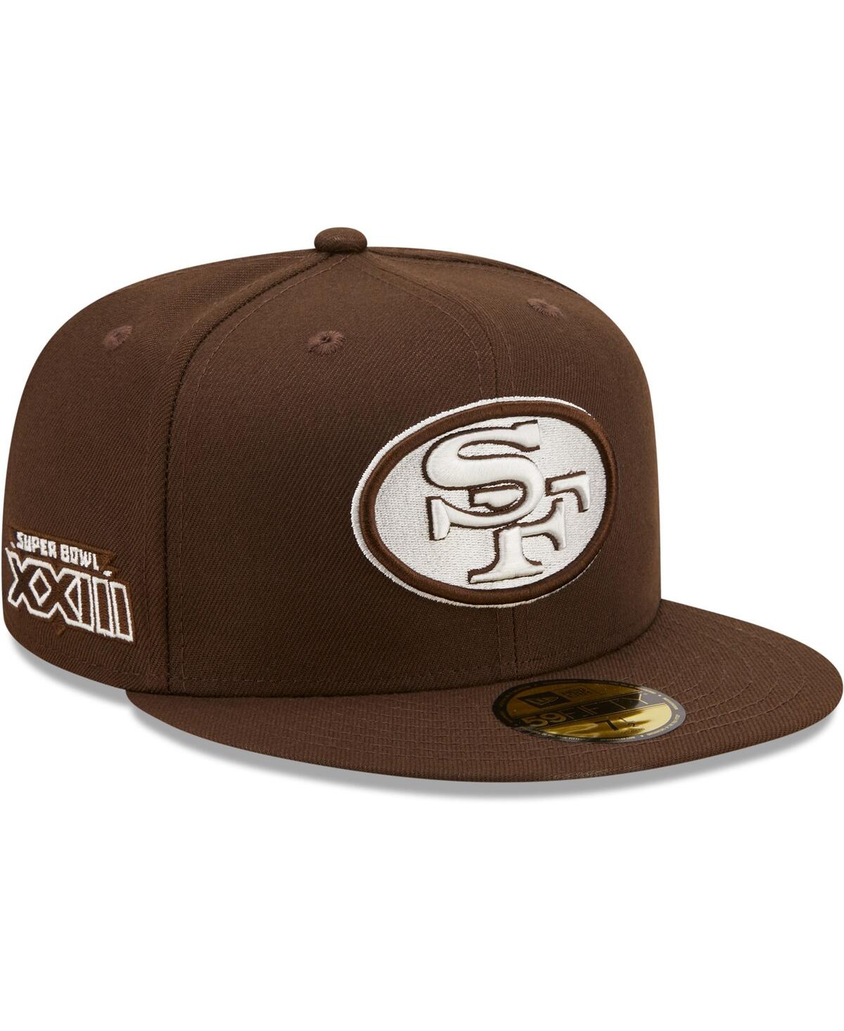 New Era Men's Brown San Francisco 49ers Super Bowl Xxiii Chrome