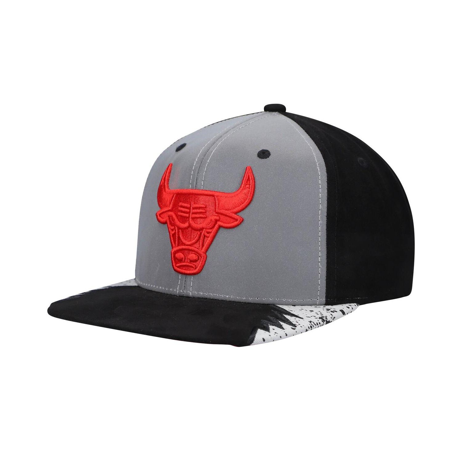 Men's Silver and Gray Chicago Bulls Day 5 Snapback Hat