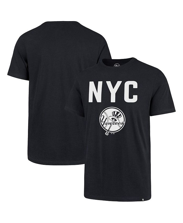 47 Brand Men's Navy New York Yankees Super Rival T-shirt - Macy's