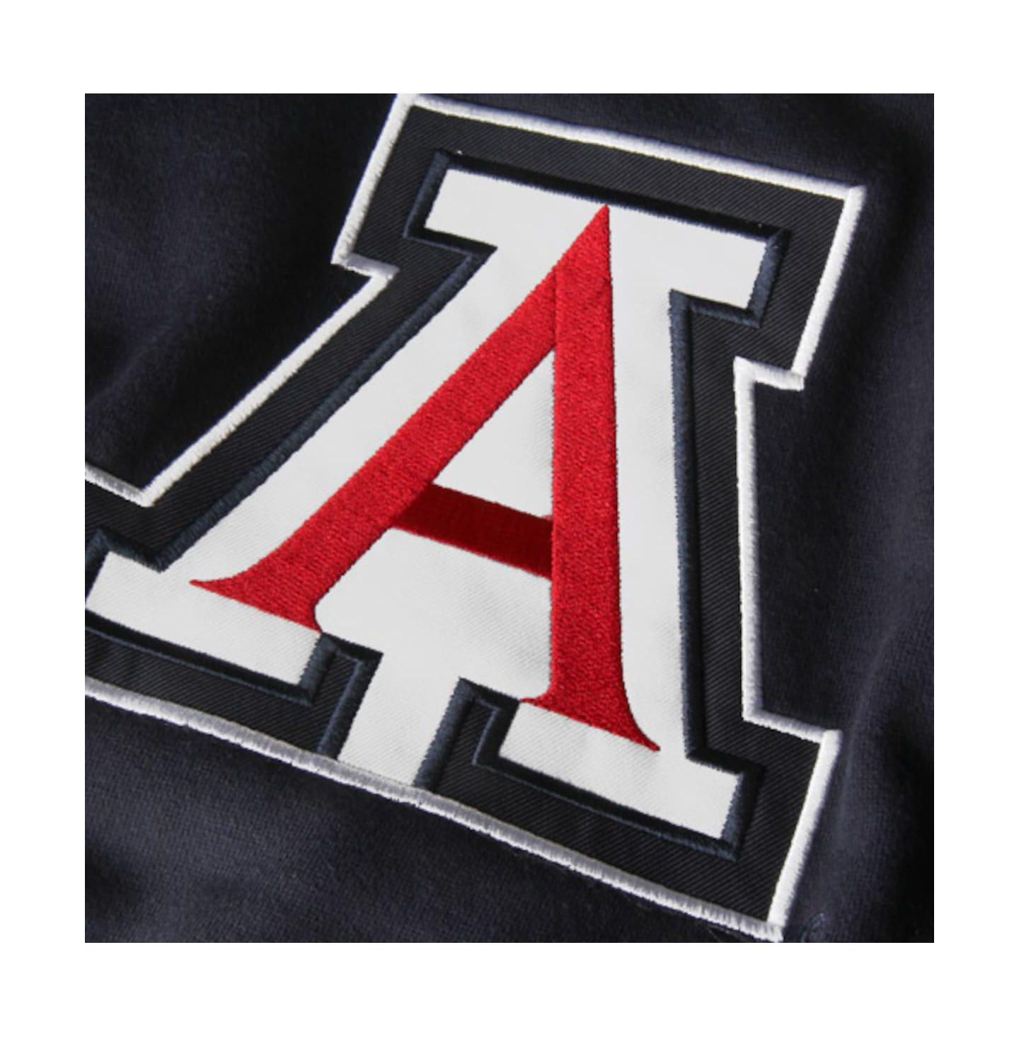 Женское худи Colosseum Stadium Athletic Navy Arizona Wildcats Big Logo Pullover — фото 3