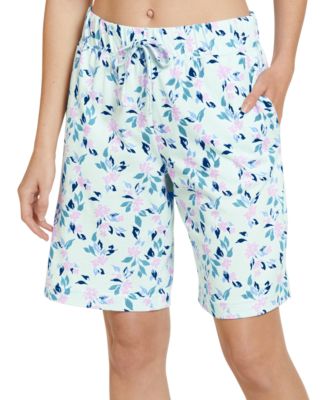 plus size bermuda pajama shorts