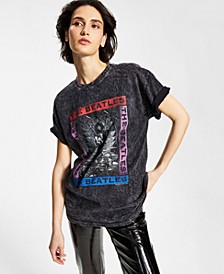 Women's Cotton Beatles Stacked Square T-Shirt