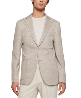 hugo boss linen jacket