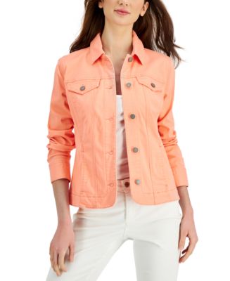 Charter club outlet petite denim jacket