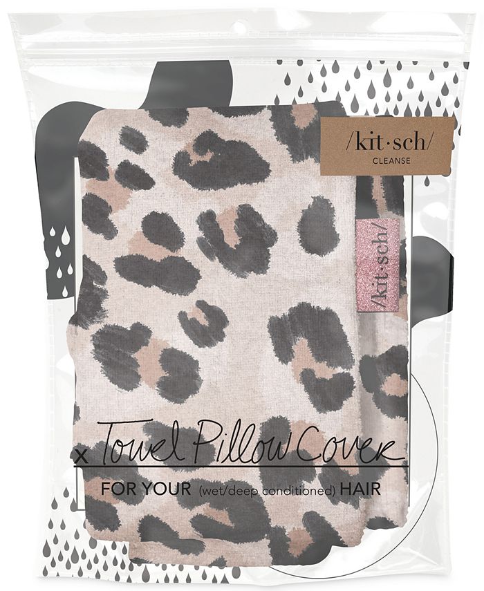 Kitsch Leopard Waterproof Towel Pillowcase Macy's