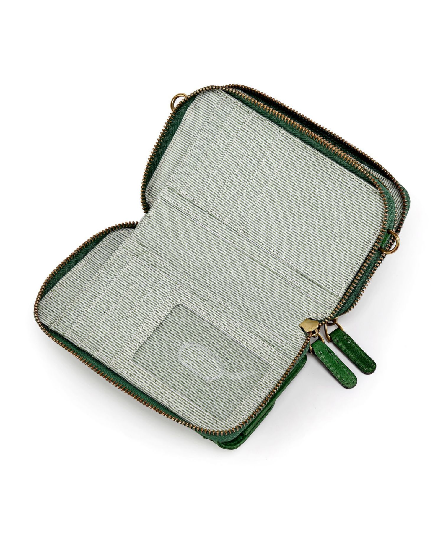Northwood Mini Leather Crossbody Wallet