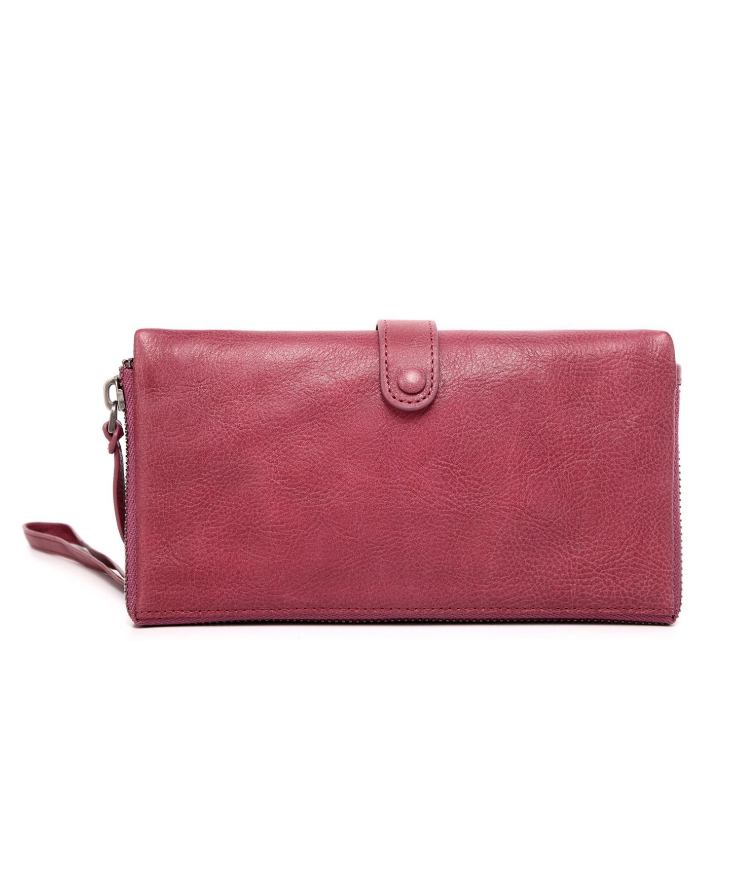 Женский клатч OLD TREND Genuine Leather Snapper Clutch, цвет: Орхидея — фото 10