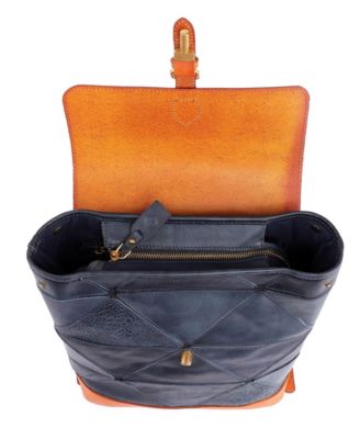 Women's Genuine Leather Prism Backpack