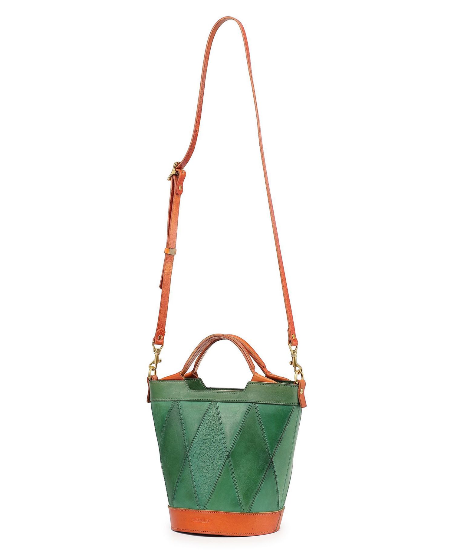 Primrose Mini Leather Crossbody Tote Bag