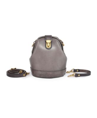 Doctor Mini Leather Bucket Crossbody Bag