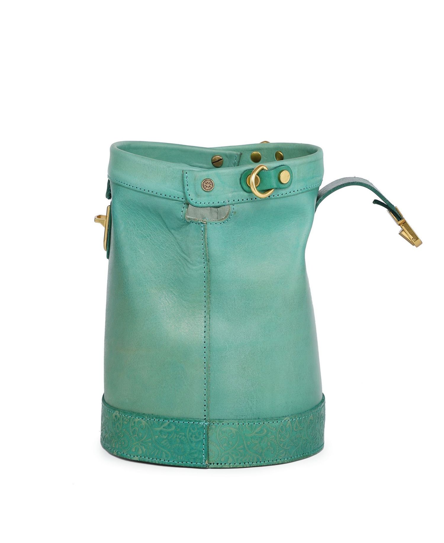 Doctor Mini Leather Bucket Crossbody Bag