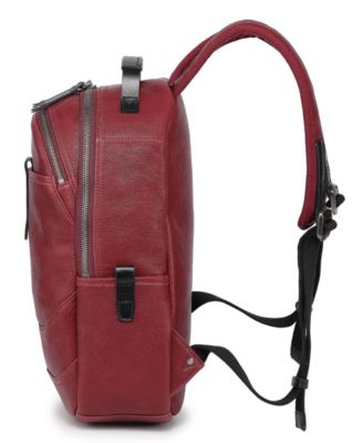 Sun-Wing Small Leather Backpack
