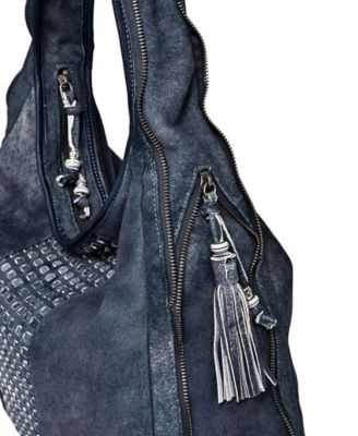 Women's Genuine Leather Dorado Expandable Hobo Bag