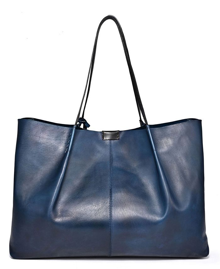 OLD TREND Women's Genuine Leather Calla Tote Bag - Macy's