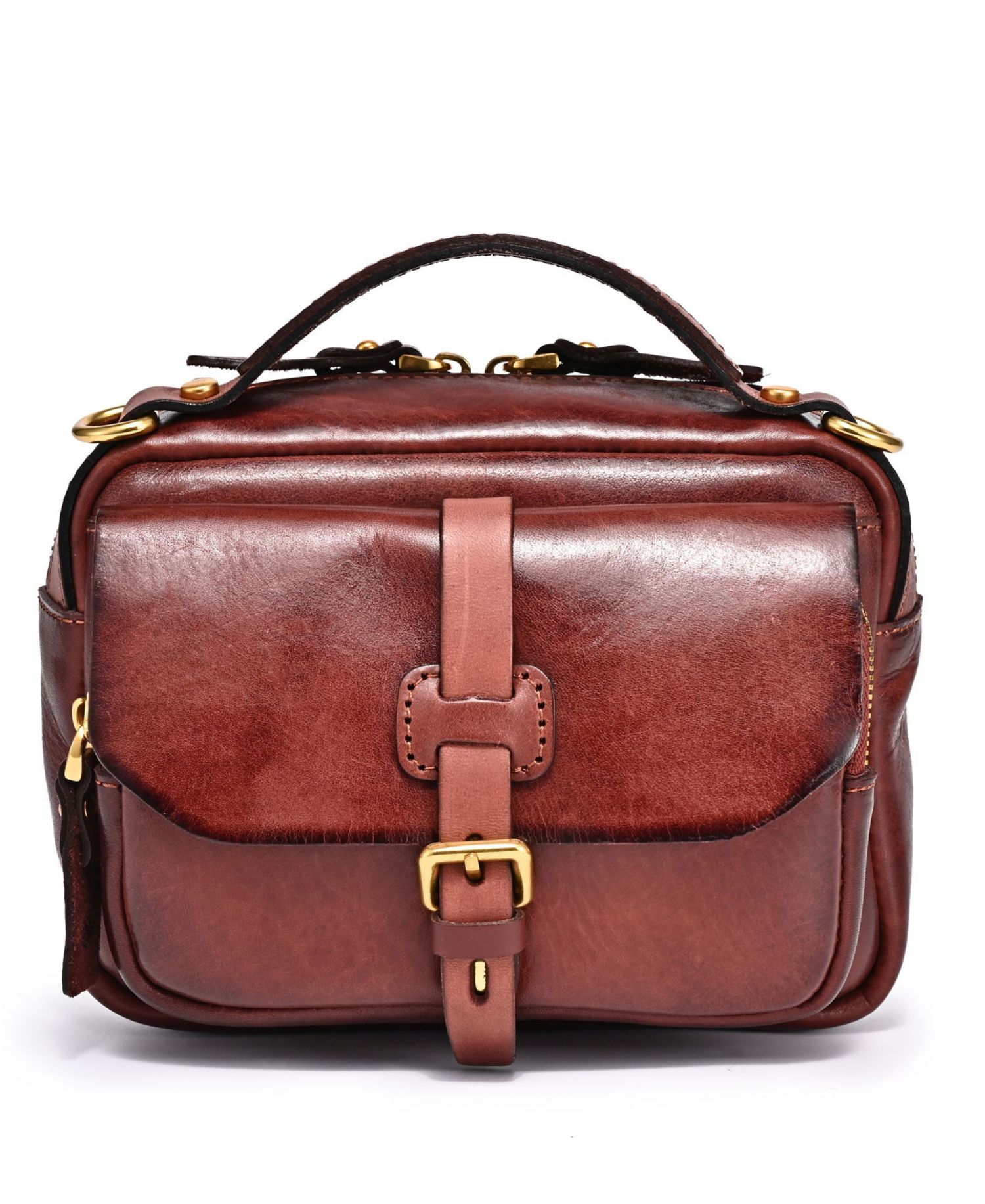Women's Genuine Leather Focus Crossbody Bag